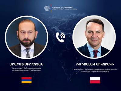 Արարատ Միրզոյանն ու Լեհաստանի ԱԳ նախարարը քննարկել են Մերձավոր Արևելքում զարգացումները