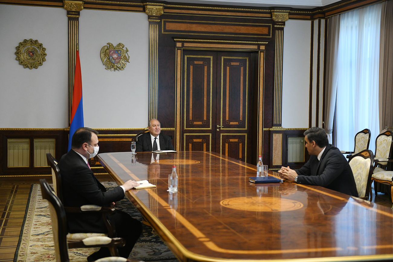 ՀՀ նախագահը հանդիպել է ՄԻՊ-ի հետ (տեսանյութ)