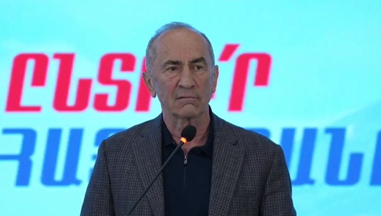 «Հայաստան» դաշինքի անդամները, Ռոբերտ Քոչարյանի գլխավորությամբ, Սիսիանում են (ուղիղ)