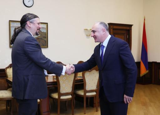 Սասուն Խաչատրյանը ընդունել է Պետդեպի Գլոբալ հակակոռուպցիոն հարցերով համակարգողին