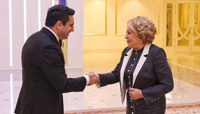 Մատվիենկոն հանձնարարել է ԱԺ նախագահ Սիմոնյանի հայտարարությունների առնչությամբ հարցում ուղարկել Հայաստանի խորհրդարան