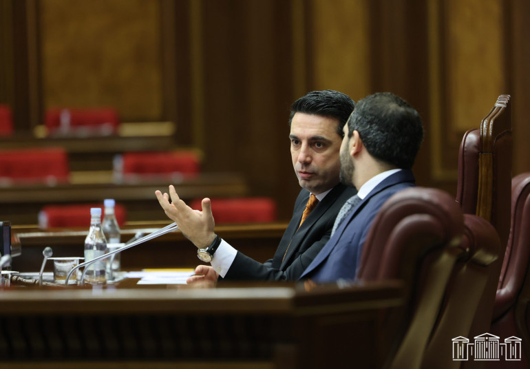 Համոզված եմ, որ նա պատվով կշարունակի մեր միասին սկսած գործը, հանուն ՀՀ-ի․ Ալեն Սիմոնյանը շնորհավորել է Ռուբեն Ռուբինյանին