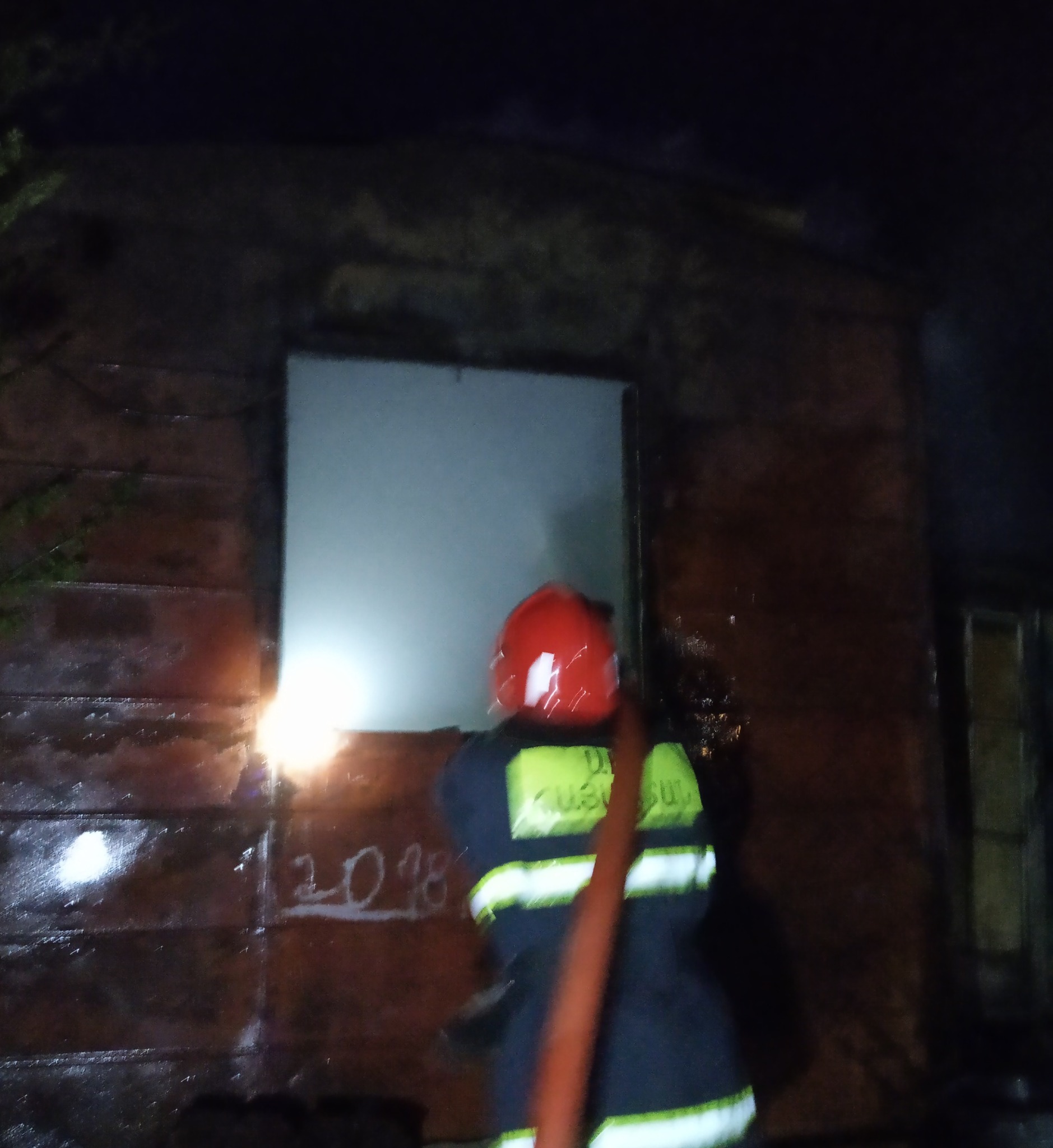 Ուռուտ գյուղում վագոն-տնակ է այրվել