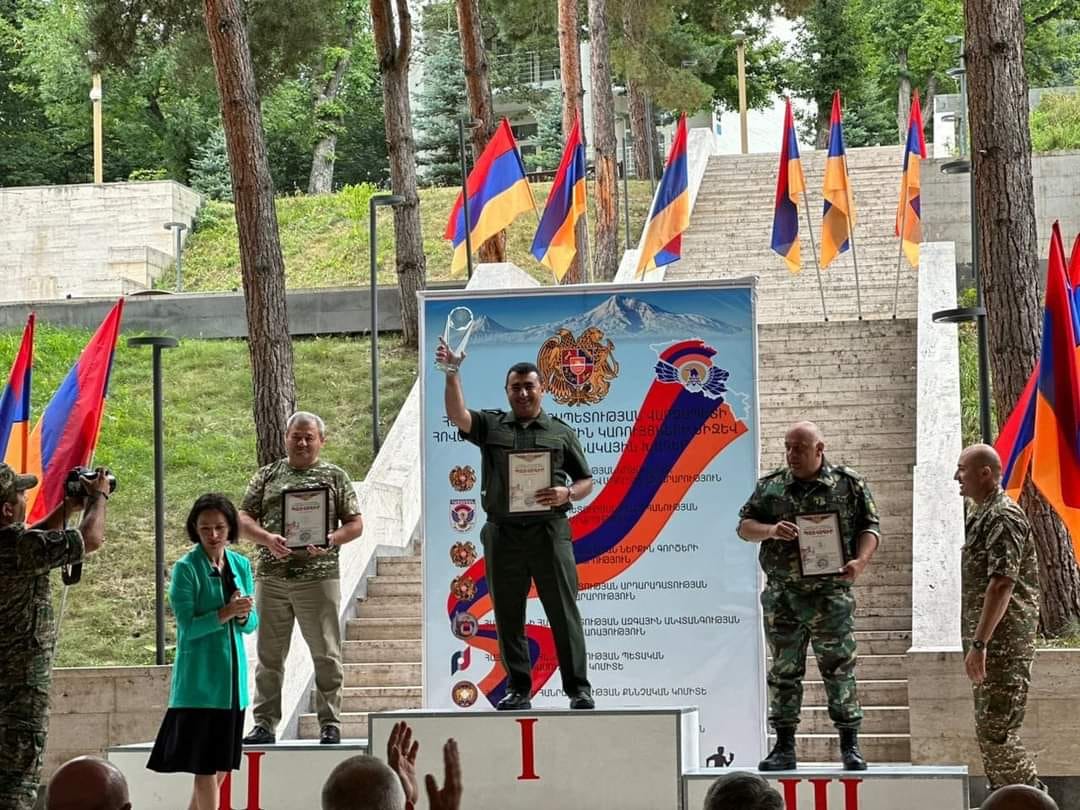 Ուժային մարմինների միջև անցկացվող բանակային խաղերի` իրավապահ մարմինների թիմային հաշվարկում ՀՀ ՔԿ-ի թիմը գրավել է առաջին տեղը