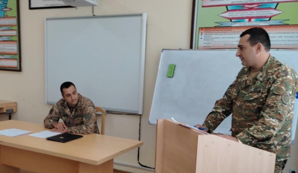 Անցկացվել են սպա-իրավաբանների հավաքներ