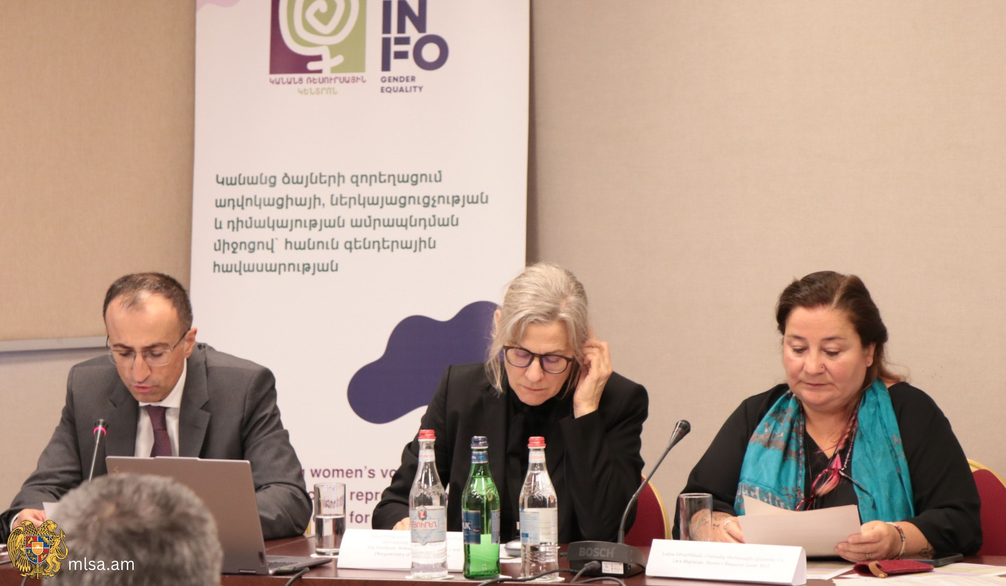Թորոսյանն ընդգծել է կանանց տնտեսական հզորացման ու աշխատաշուկայում նրանց մրցունակության բարձրացման կարևորությունը