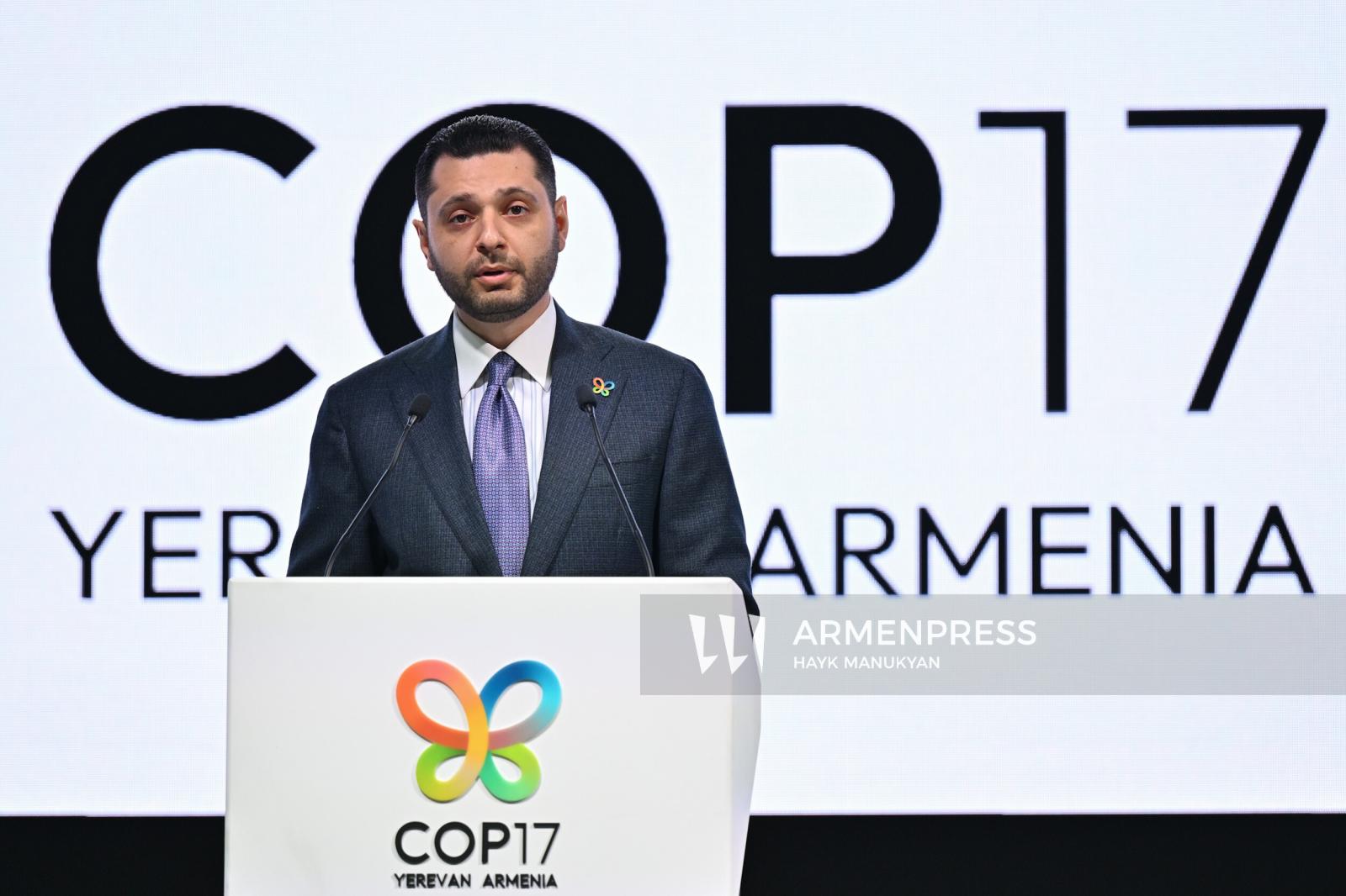 ՇՄ նախարարը COP17-ի մասնակիցներին հրավիրել է միանալ վտանգված տեսակների վերականգնման դաշինքին