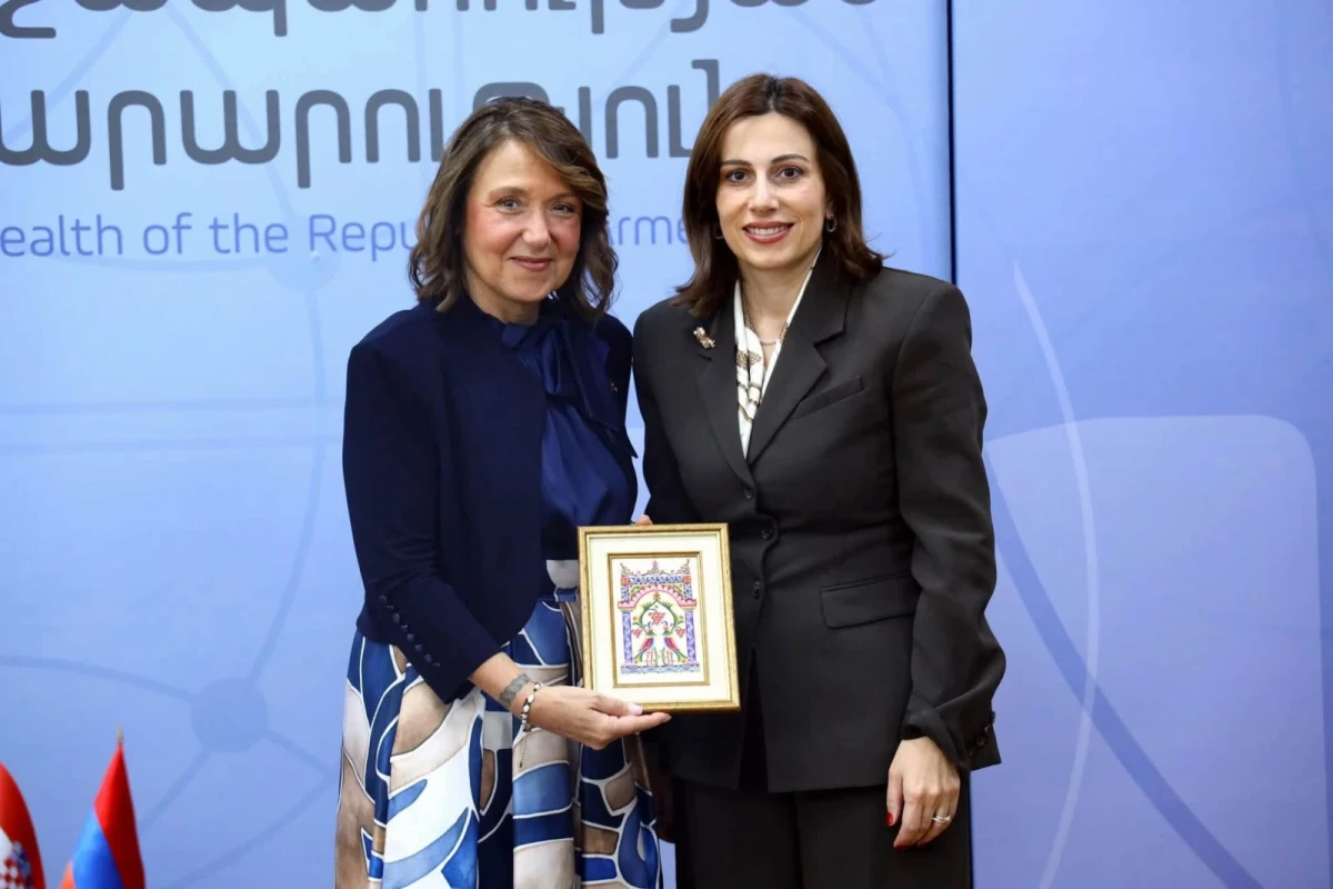 Ավանեսյանը Խորվաթիայի իր գործընկերոջ հետ քննարկել է առողջապահական համակարգի հետ կապված կառավարմանն առնչվող հարցեր