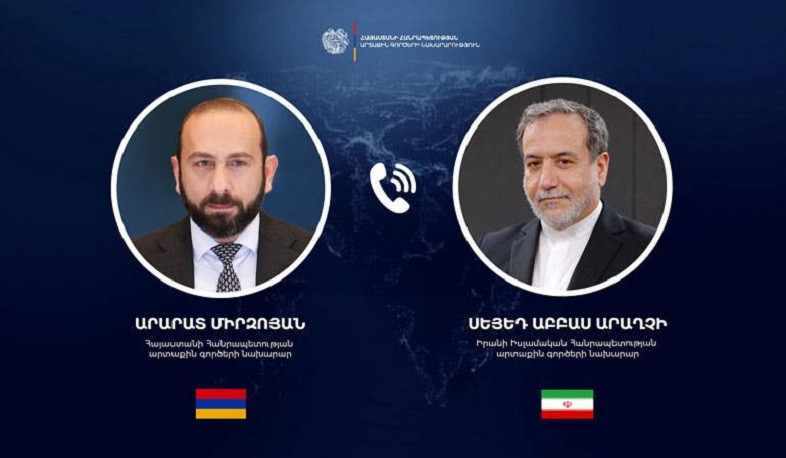 Միրզոյանն ու Իրանի ԱԳ նախարարը քննարկել են տարածաշրջանային վերջին զարգացումները