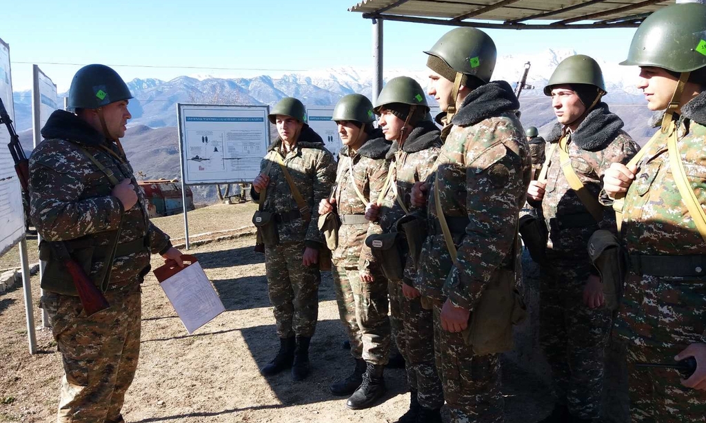 ՀՀ ԶՈՒ 1-ին զորամիավորումում տեղի են ունեցել կրակային պատրաստության գործնական պարապմունքներ