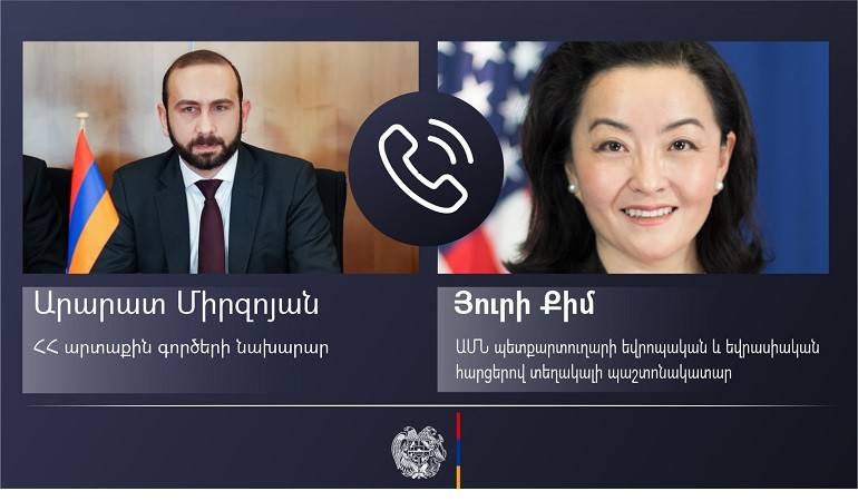 Արարատ Միրզոյանը և Յուրի Քիմը քննարկել են տարածաշրջանային անվտանգության հարցեր