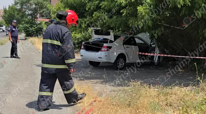 Երևանում պայթյուն է տեղի ունեցել «BYD» մակնիշի ավտոմեքենայում. վարորդը տեղափոխվել է «Այրվածքաբանության ազգային կենտրոն»
