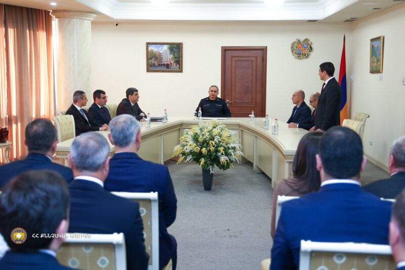 ՔԿ ղեկավարը ներկայացրել է գլխավոր վարչության և ենթակա վարչության նորանշանակ պետերին
