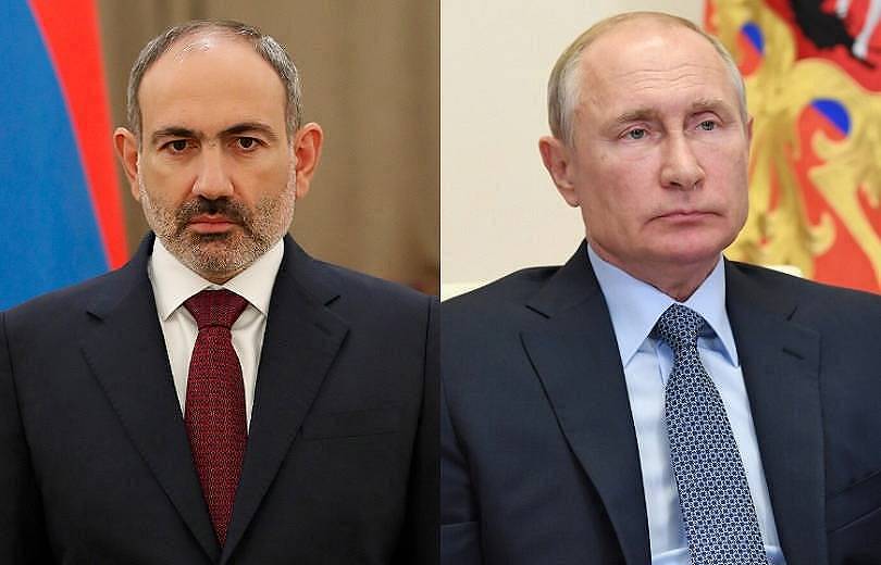 Վլադիմիր Պուտինն այսօր հեռախոսազրույց կունենա Նիկոլ Փաշինյանի հետ