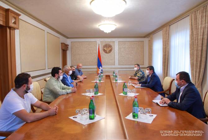 ԱՀ նախագահն ընդունել է «Թովմասյան»  բարեգործական հիմնադրամի հոգաբարձուների խորհրդի նախագահին