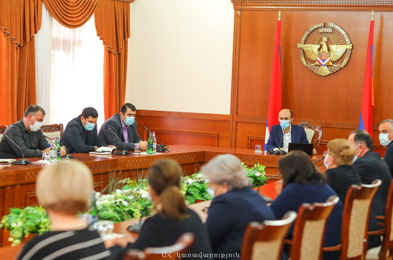 Արցախի պետնախարարը «Covid-19»-ի իրավիճակի վերահսկման նպատակով հանձնարարություններ է տվել