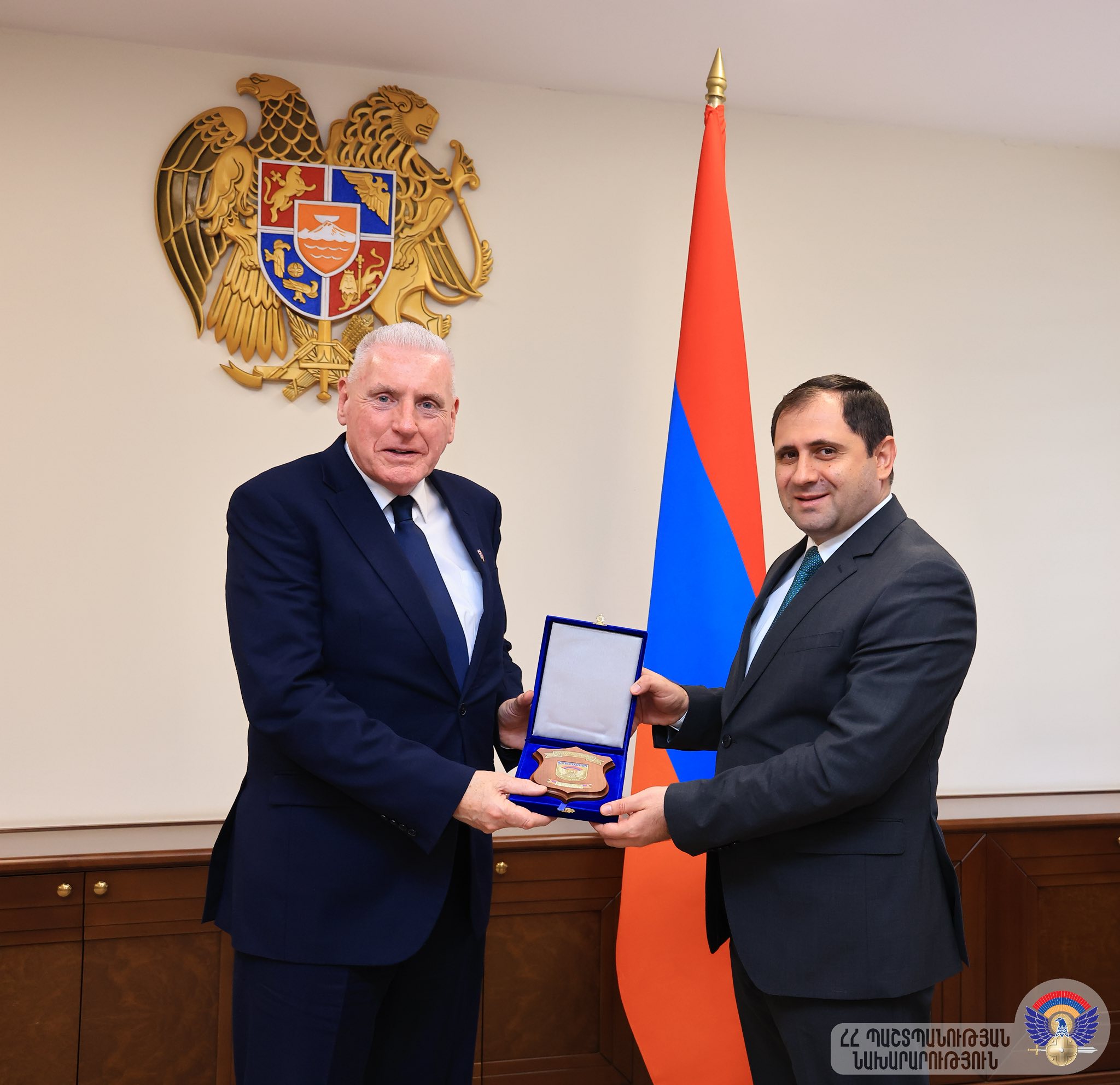 Были обсуждены вопросы сотрудничества между Арменией и Соединенным Королевством в сфере обороны