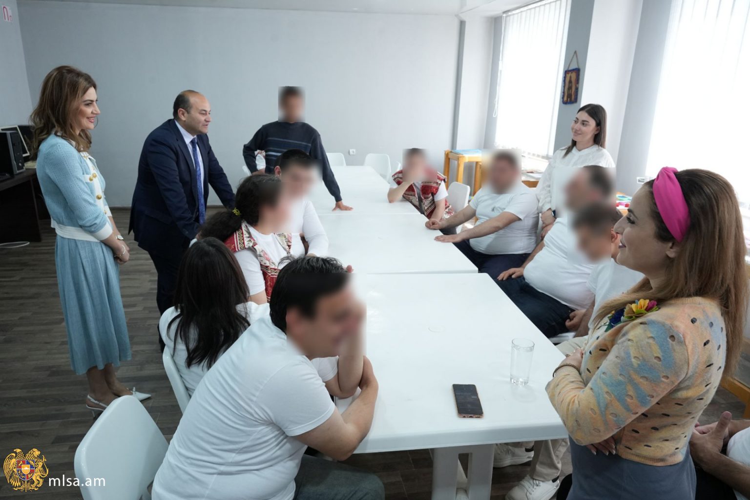 Նարեկ Մկրտչյանն այցելել է ցերեկային խնամքի ծառայություններ մատուցող «Երջանկության ճանապարհ» ՀԿ