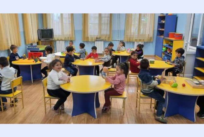 Արցախում վերաբացվել են ՀՕՄ-ի «Սոսե» մանկապարտեզները