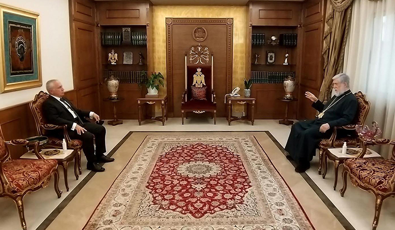 Արամ Ա-ն ընդունել է Լիբանանում ՀՀ դեսպանին
