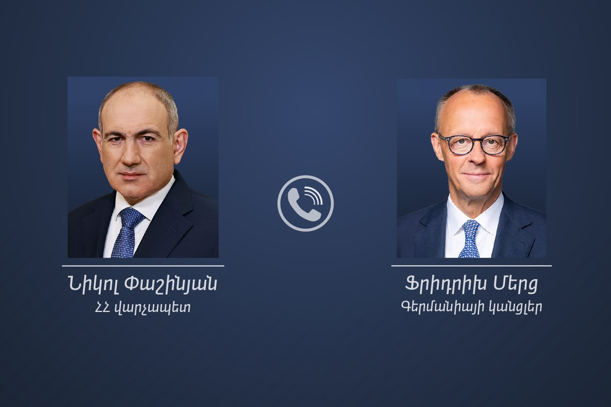 Փաշինյանն ու Գերմանիայի կանցլերն անդրադարձել են Հայաստանի և Ադրբեջանի միջև հաստատված խաղաղությանը