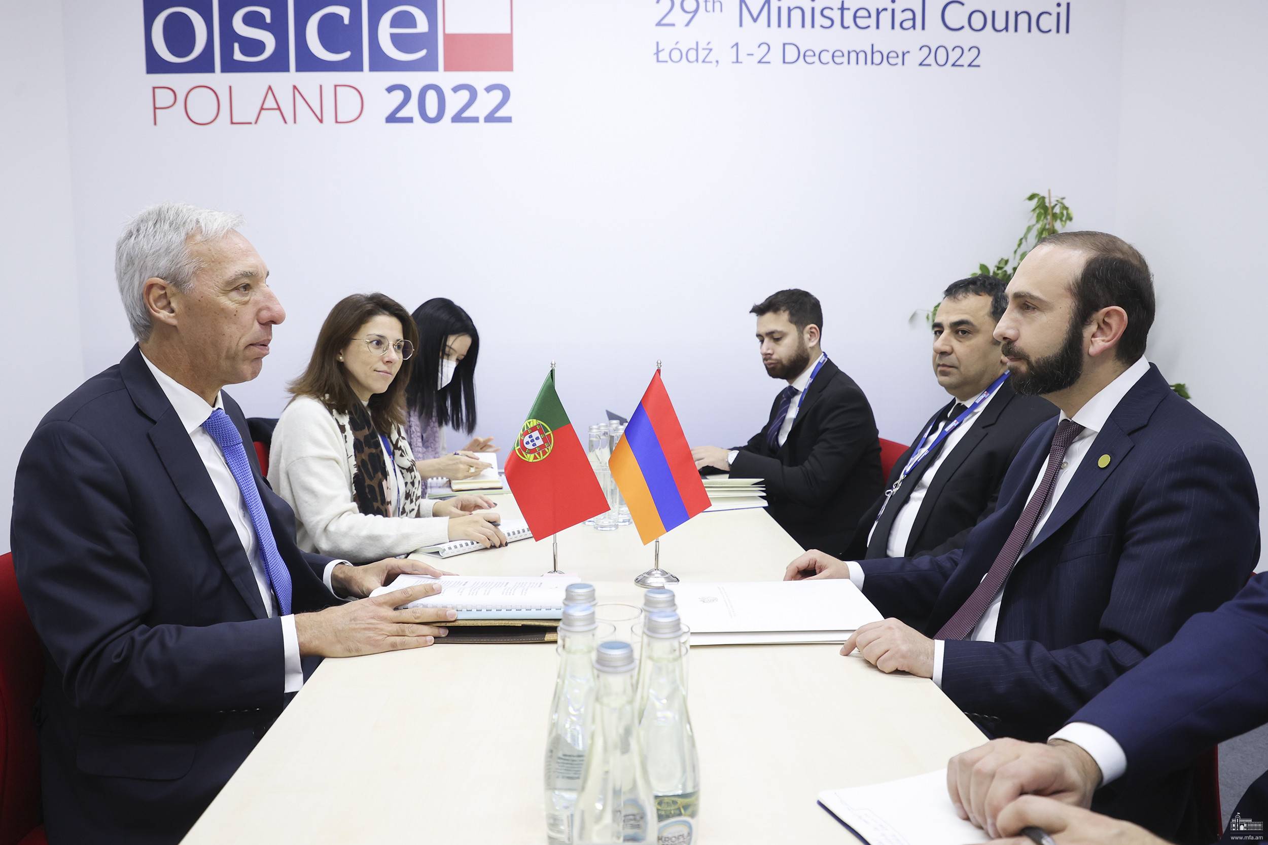 Միրզոյանը Պորտուգալիյաի ԱԳՆ-ին է ներկայացրել ՀՀ-ից ադրբեջանական զորքի դուրսբերման կարևորությունը