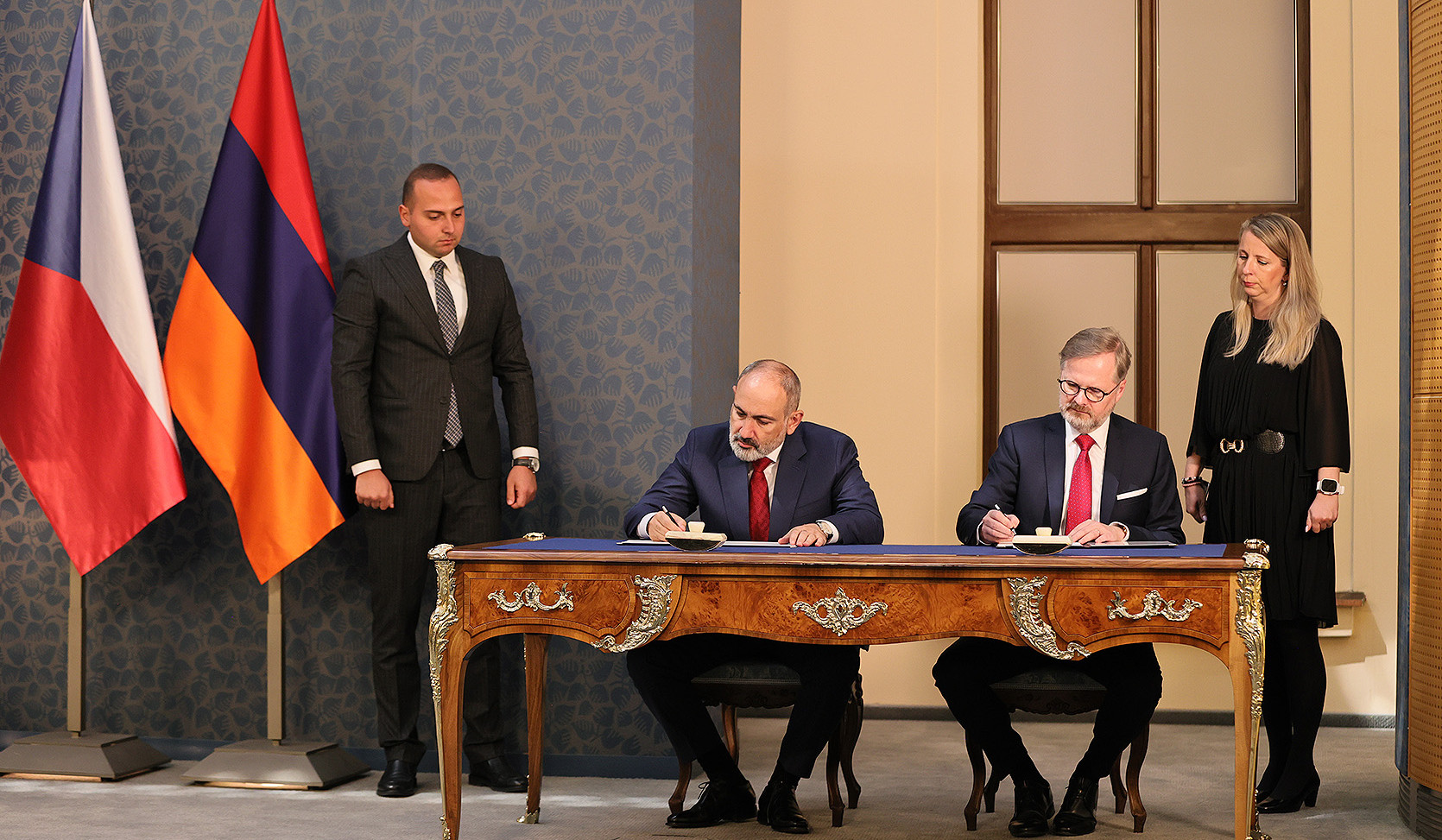 Փաշինյանն ու Ֆիալան համատեղ հայտարարություն են ստորագրել