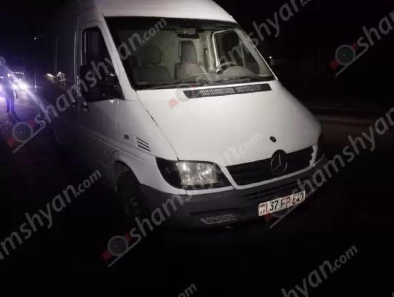 «Mercedes»-ը Պռոշյան գյուղի սկզբնամասում վրшերթի է ենթարկել հետիոտնին