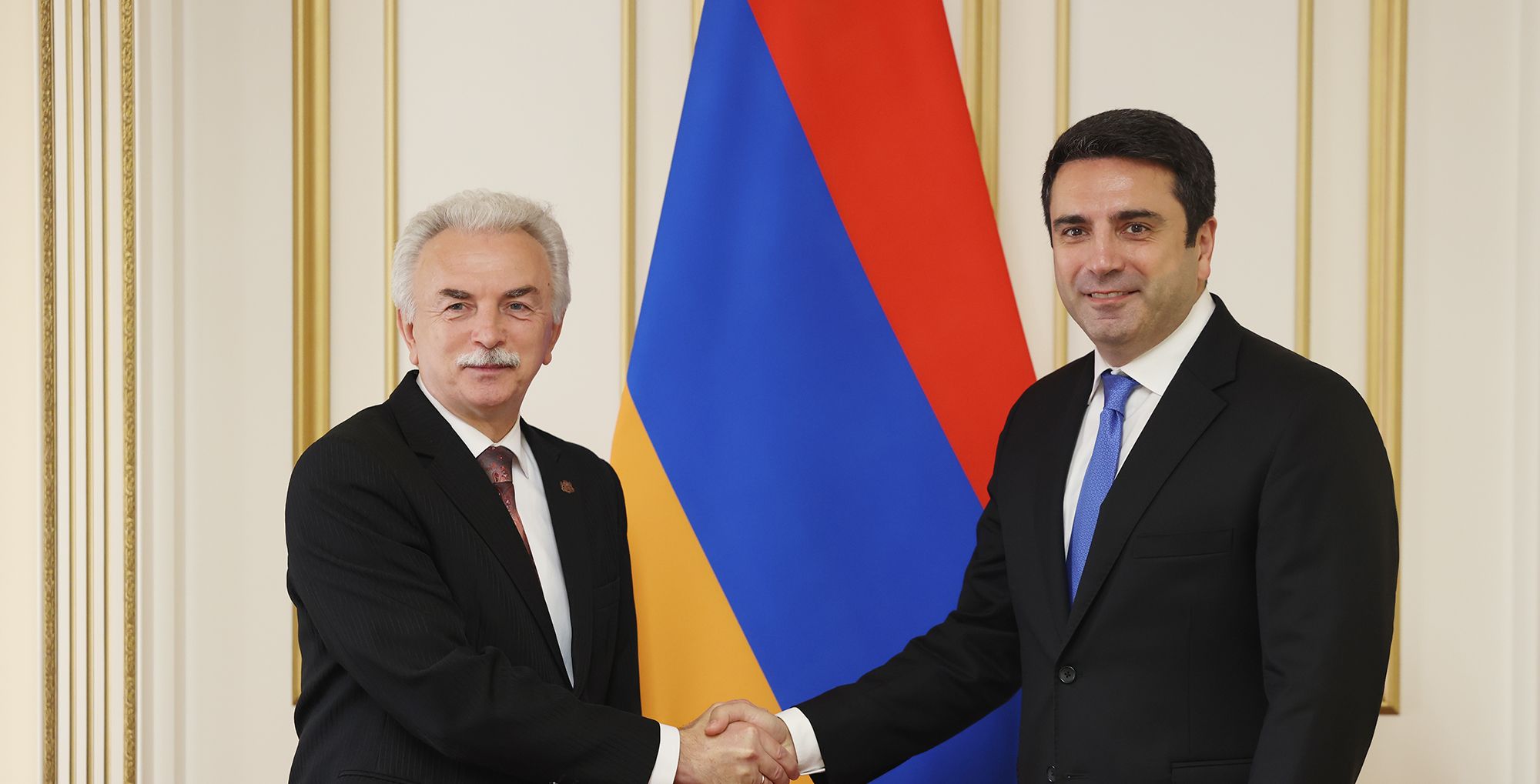 Ալեն Սիմոնյանը հանդիպել է Լատվիայի Սաեյմայի Լատվիա-Հայաստան բարեկամական խմբի ղեկավարի հետ
