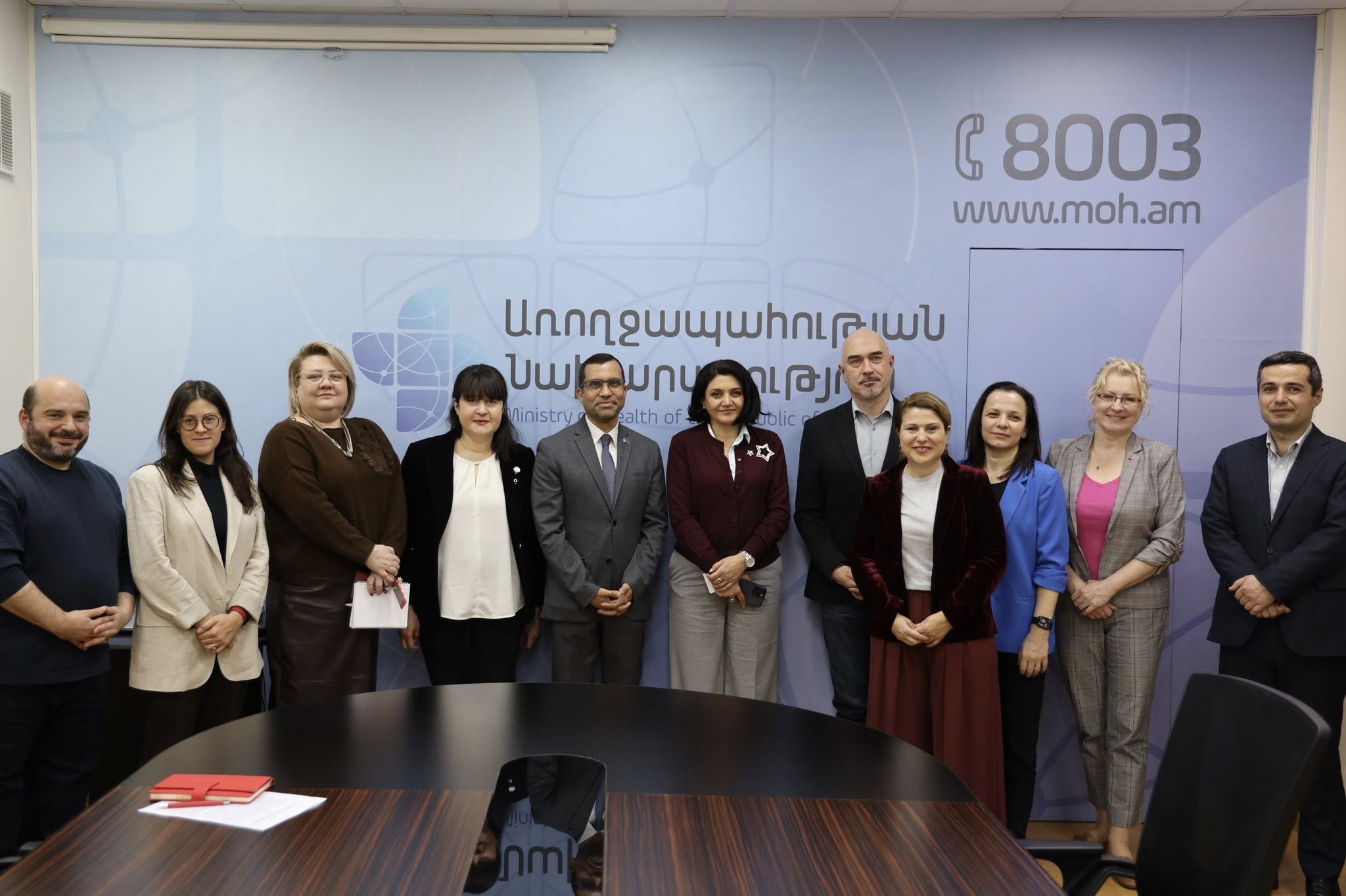 Առողջապահության նախարարի առաջին տեղակալը հանդիպել է ԱՀԿ փորձագիտական խմբի ներկայացուցիչների հետ