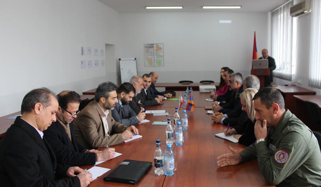 Հայաստան ժամանած Իրանի պատվիրակությունն այցելել է Հումանիտար ականազերծման և փորձագիտական կենտրոն