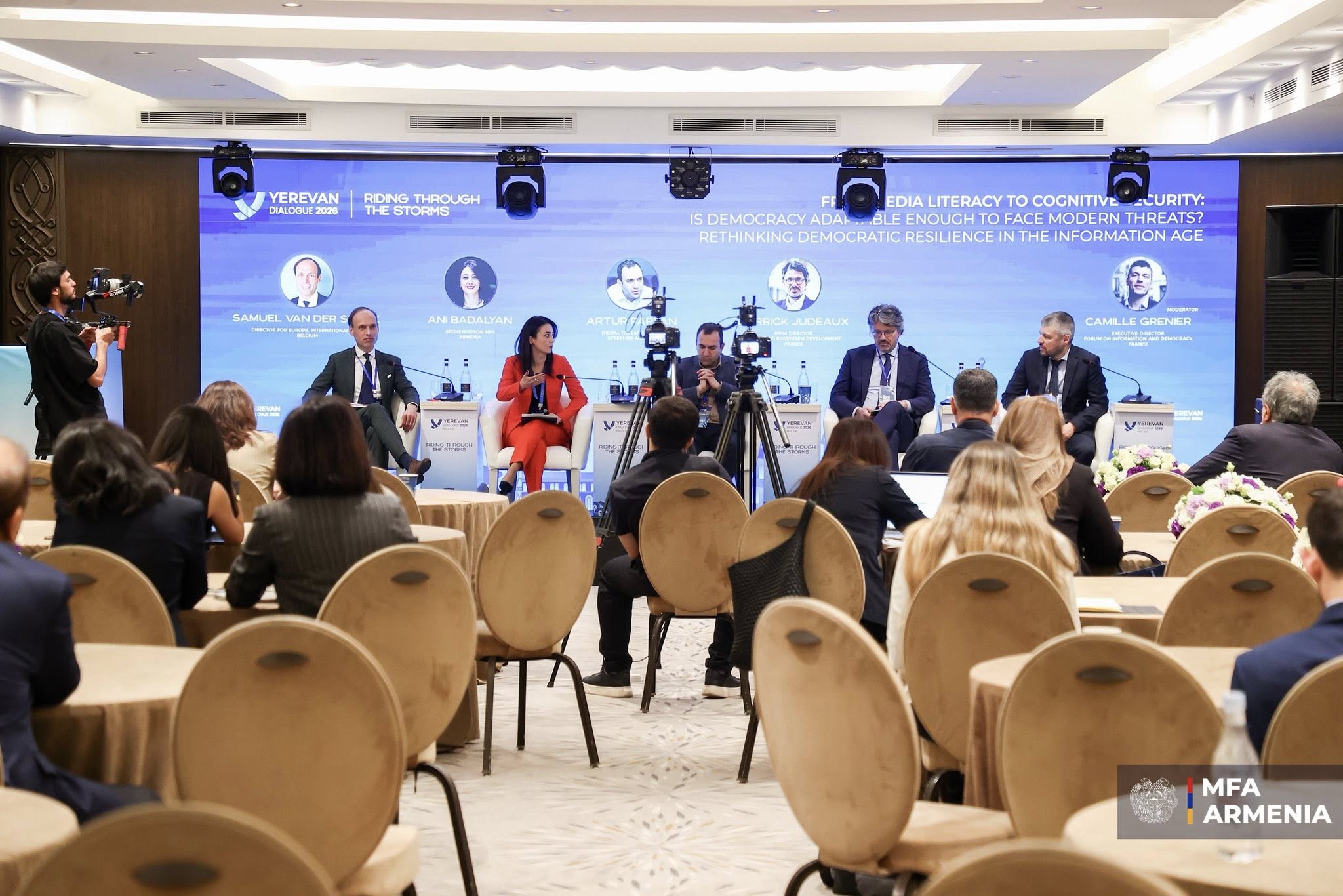 Պանելային քննարկում՝ «Մեդիա գրագիտությունից մինչև կոգնիտիվ անվտանգություն» խորագրով
