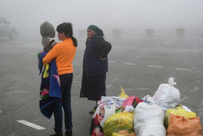 В Армению из Арцаха прибыли более 100 тысяч человек