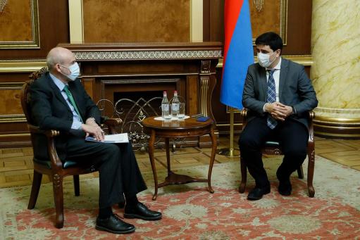 Գերմանիայի դեսպանի հետ հանդիպմանը կարևորվել է Ադրբեջանում գտնվող հայ ռազմագերիներին հայրենիք վերադարձնելուն ուղղված քայլերը