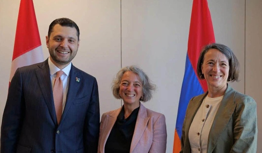Համբարձում Մաթևոսյանը և Ջուլի Դաբրուզինը քննարկել են բնապահպանական ոլորտում հայ-կանադական համագործակցության ընդլայնման հնարավորությունները