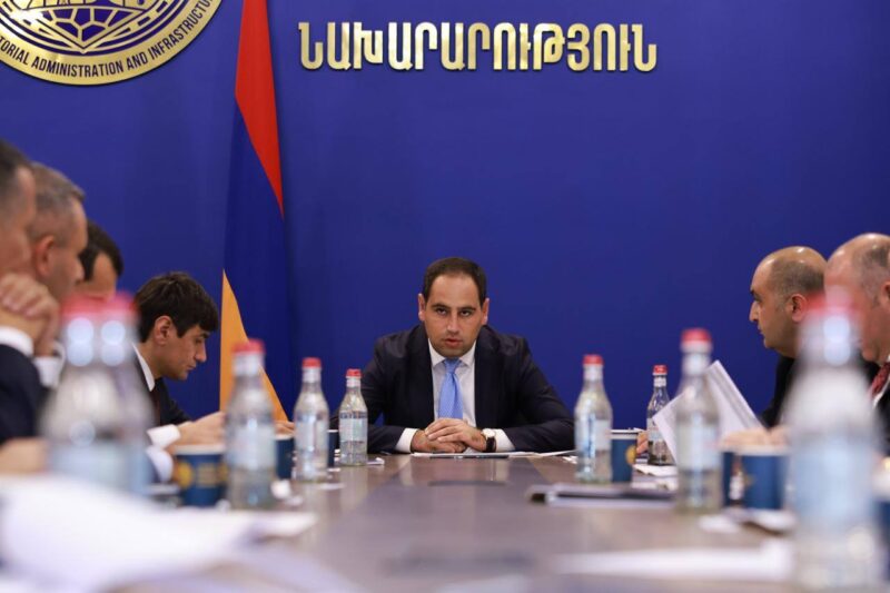 ՏԿԵ նախարարը մարզպետների մասնակցությամբ խորհրդակցություն է անցկացրել