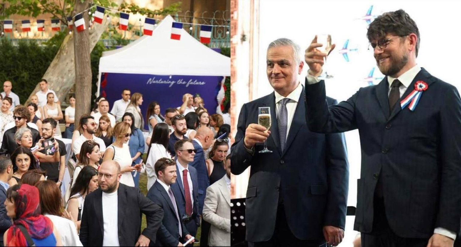 Հուլիսի 14–ին Ֆրանսիայի դեսպանատանը կազմակերպված ընդունելության որոշ հյուրեր հայտնել են սննդային թnւնավորման ախտանիշների մասին․ Ֆրանսիայի դեսպանատուն
