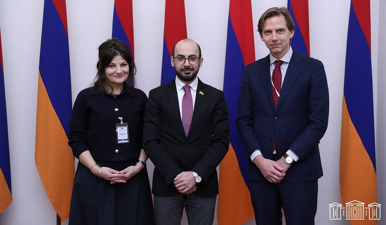 Արթուր Հովհաննիսյանը Նիդերլանդների NIMD-ի ներկայացուցիչներին է ներկայացրել ժողովրդավարության զարգացման ուղղությամբ նախատեսվող ծրագրերը