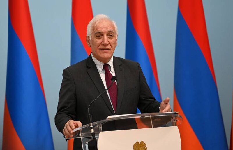 Խաչատուրյանը շնորհավորական ուղերձ է հղել Հյուսիսային Մակեդոնիայի նախագահին՝ ազգային տոնի կապակցությամբ